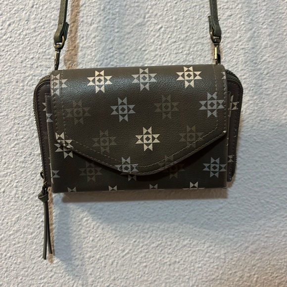 No brand small crossbody/clutch with multiple pockets - Picture 1 of 8
